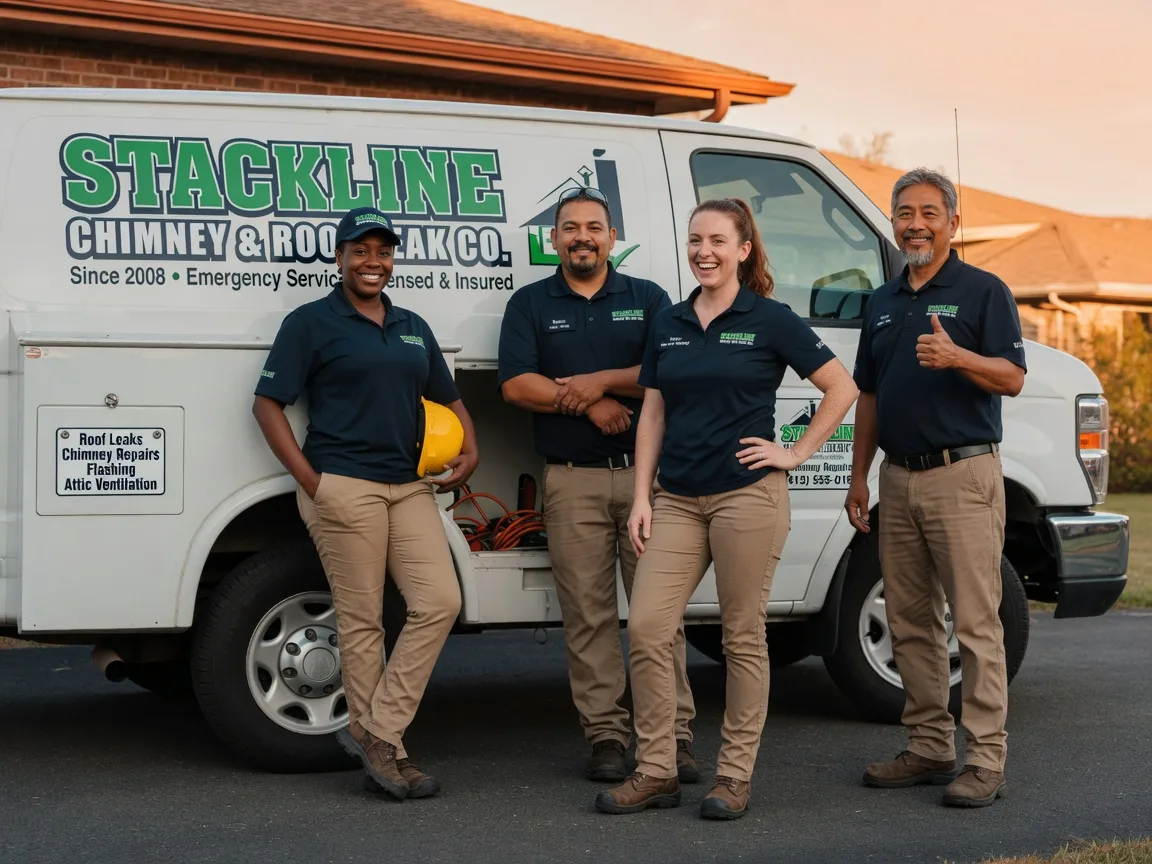 Chimney flashing repair company in Big Rock, IL